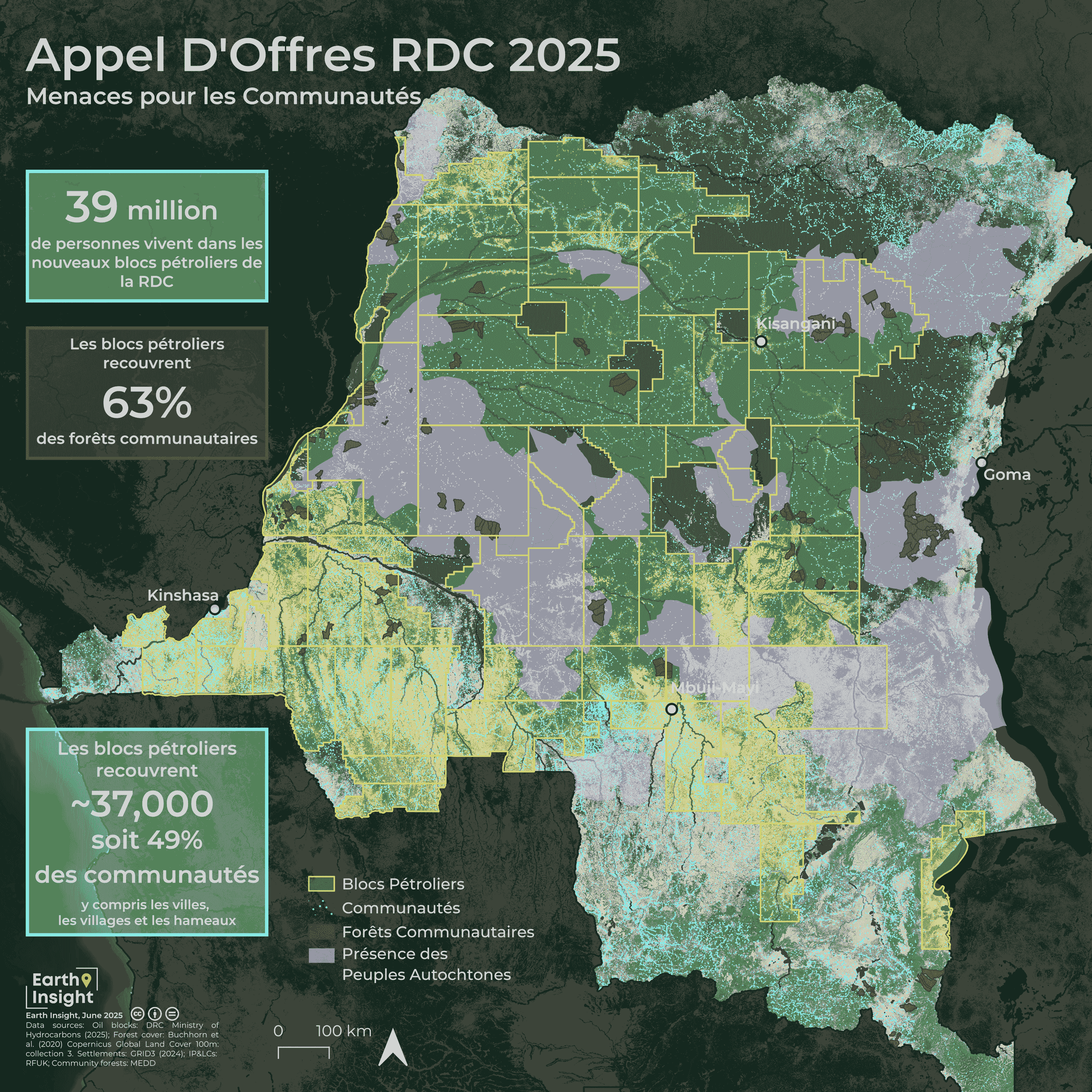 Des forêts aux zones de conflit : les menaces de l’expansion pétrolière en RDC